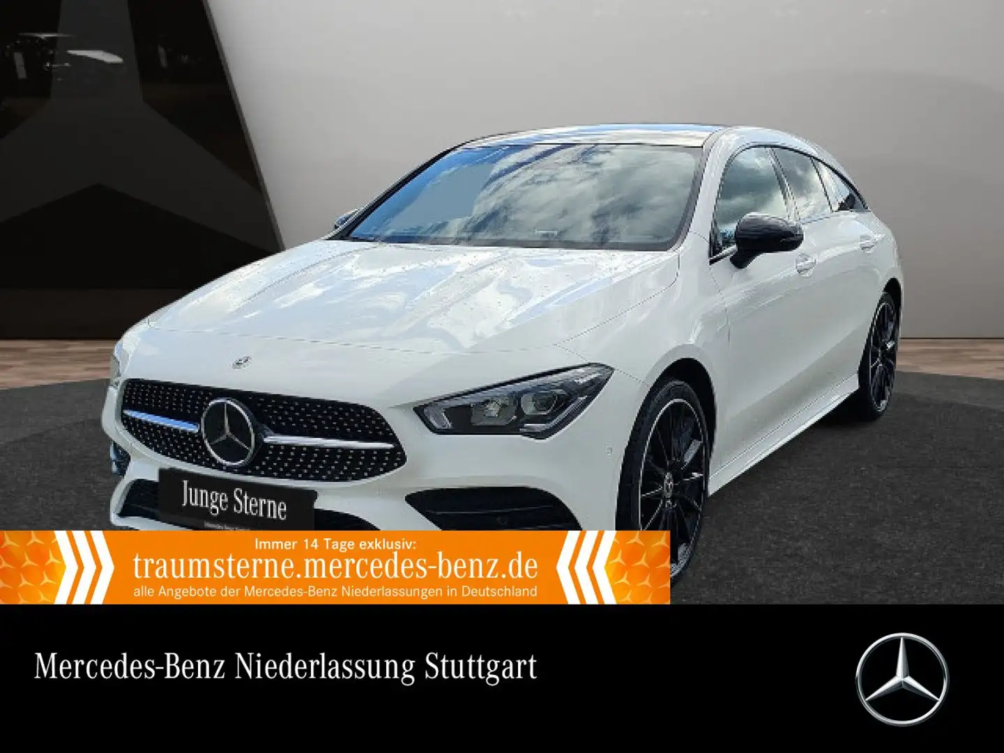 Mercedes-Benz CLA 250 e AMG+NIGHT+PANO+AHK+LED+KAMERA+19"+HUD+8G Weiß - 1