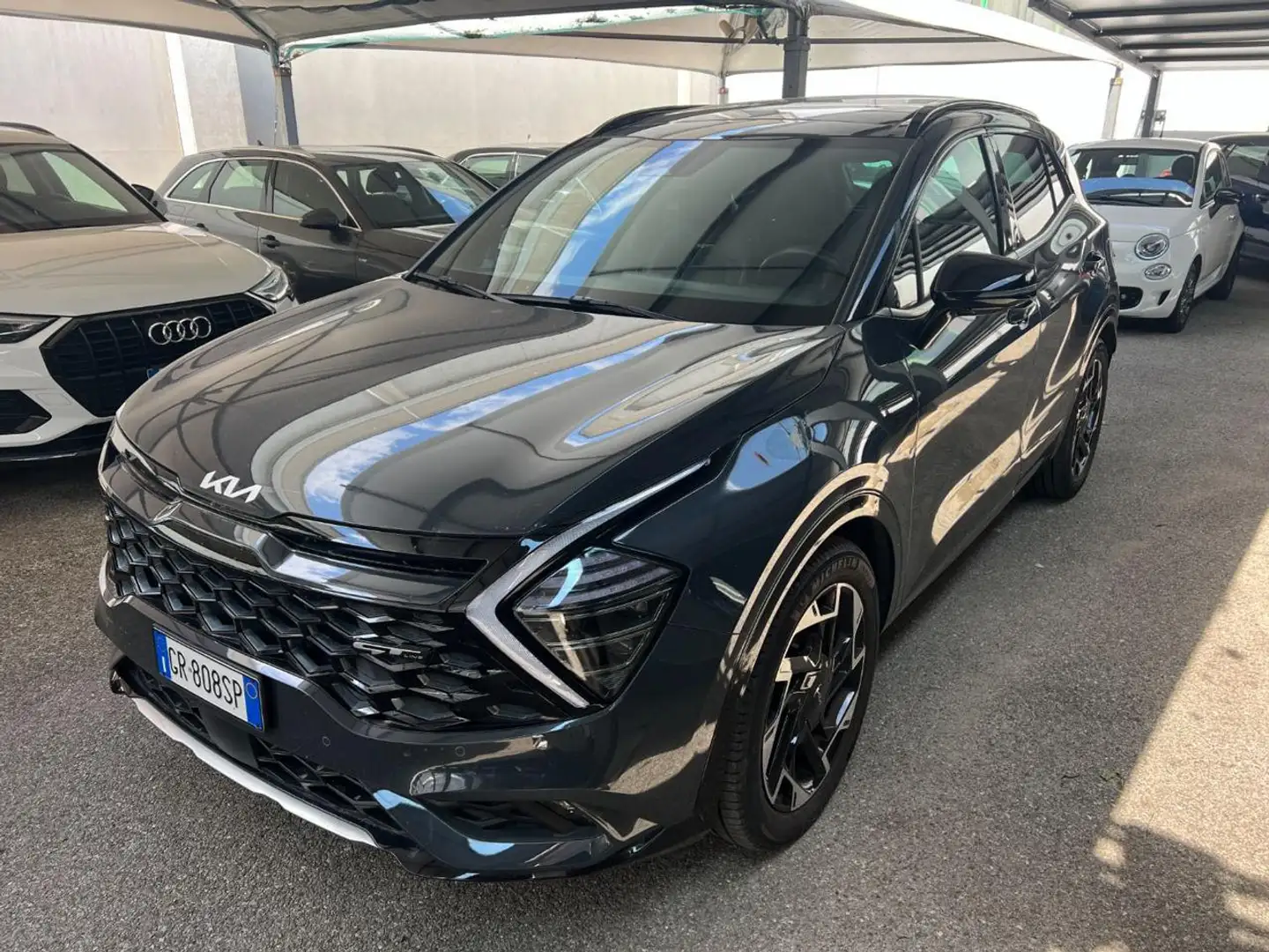 Kia Sportage 1.6 CRDi MHEV DCT GT-line Winter pack Iva Esposta Gris - 1