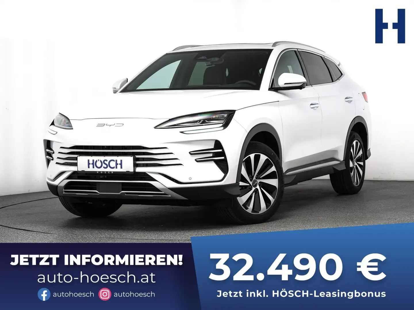 BYD Seal U DM-i BOOST HEAD-UP PANO LEDER NEUWAGEN Weiß - 1