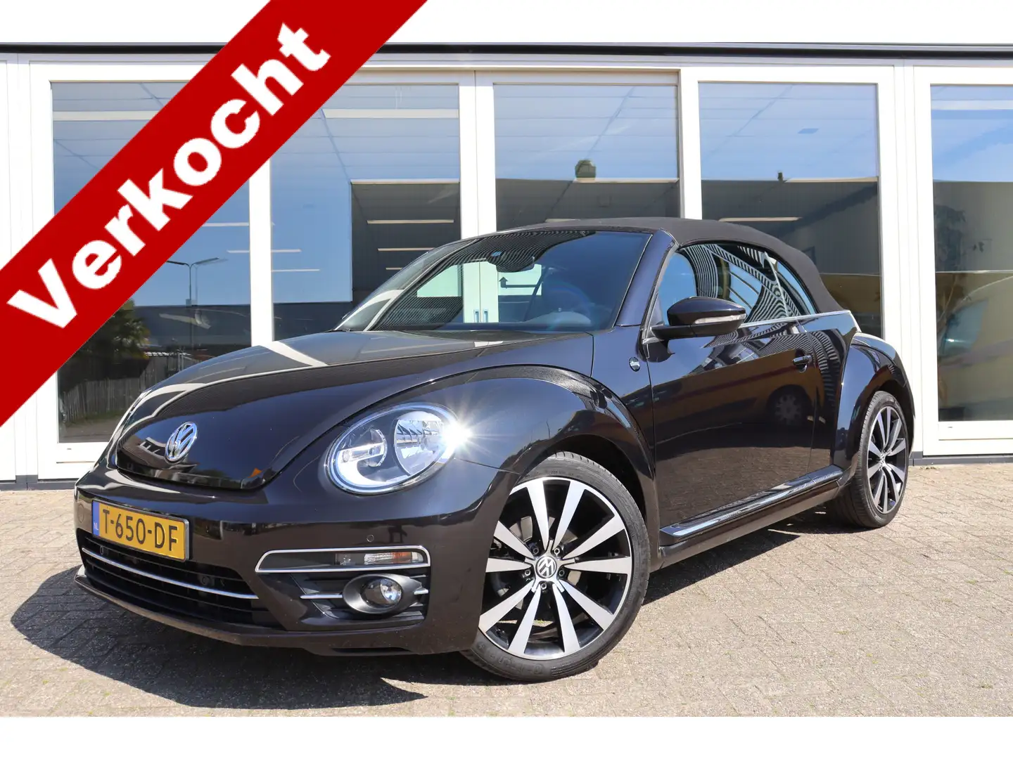 Volkswagen Beetle Cabriolet 1.2 TSI Design BlueMotion, Cruise Contro Noir - 1