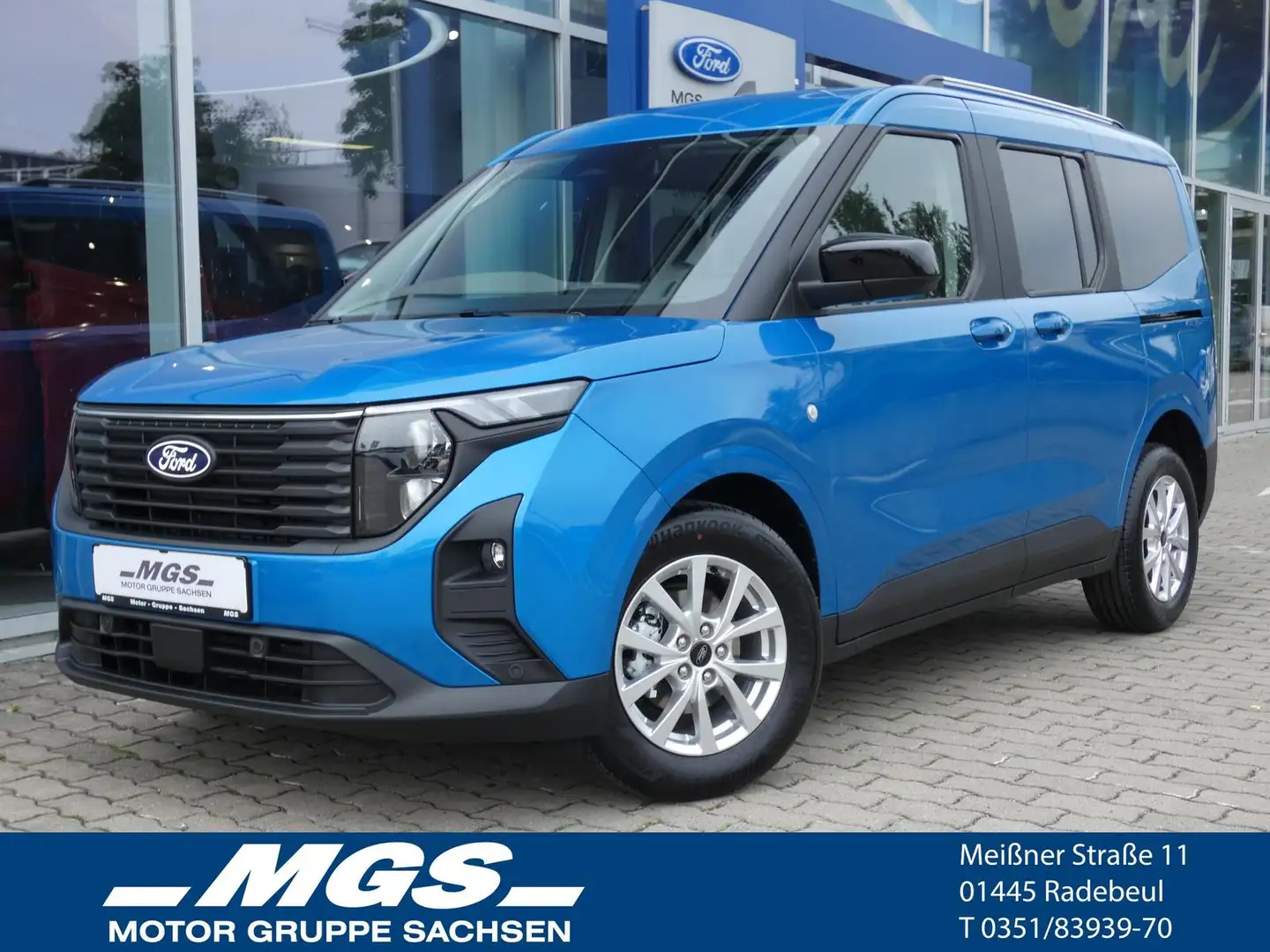 Ford Tourneo Courier Titanium #Fahrassistenz-Paket Blau - 1
