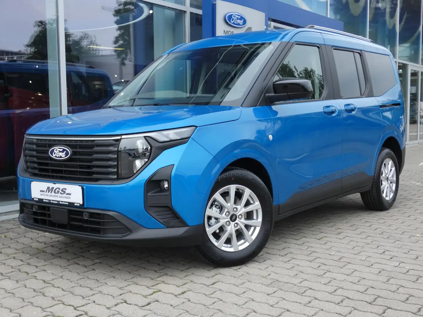 Ford Tourneo Courier Titanium #Fahrassistenz-Paket Blau - 2