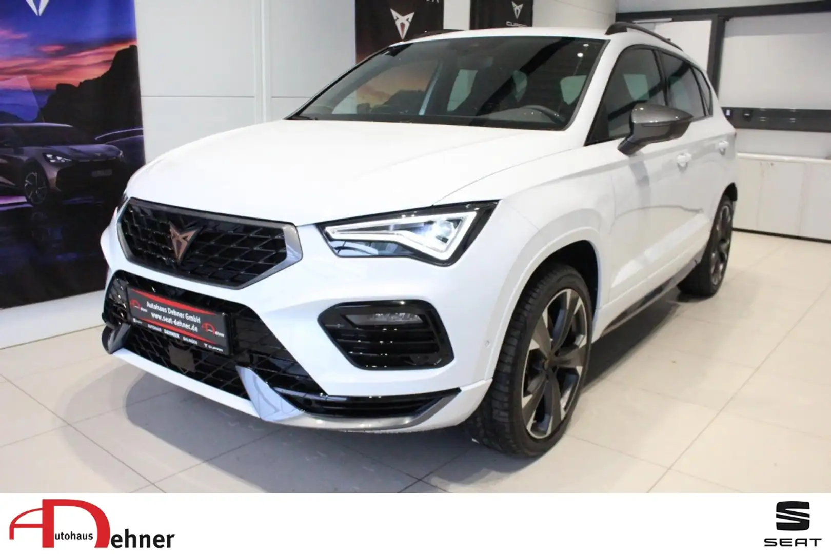 CUPRA Ateca VZ 300PS 4Drive 5JGAR+AHK+elHK+ACC+KEYLESS Klima Білий - 1