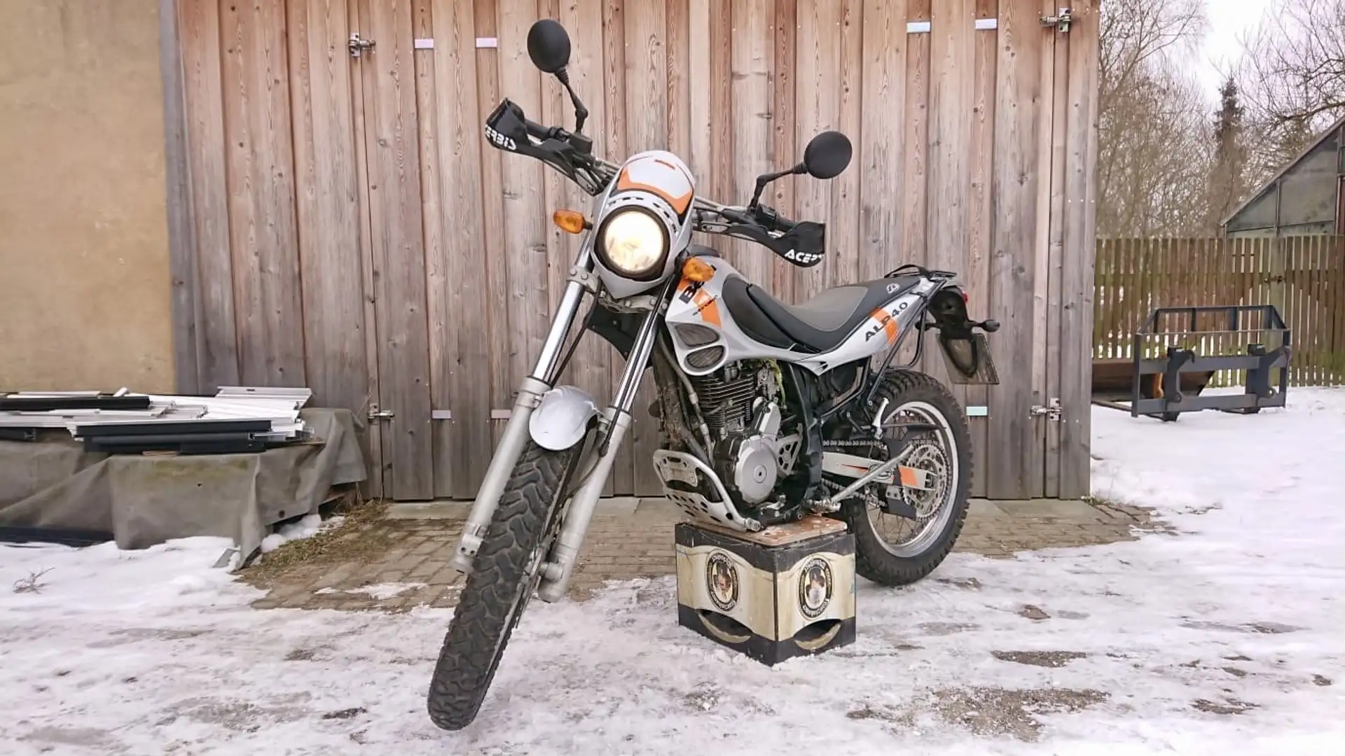 Beta Alp 4.0 DR 350 Plateado - 2