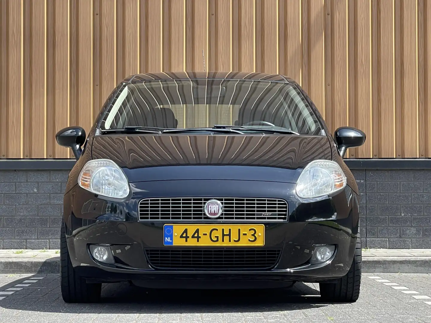 Fiat Grande Punto 1.4-16V Sport | Airconditioning | Origineel Nederl Zwart - 2