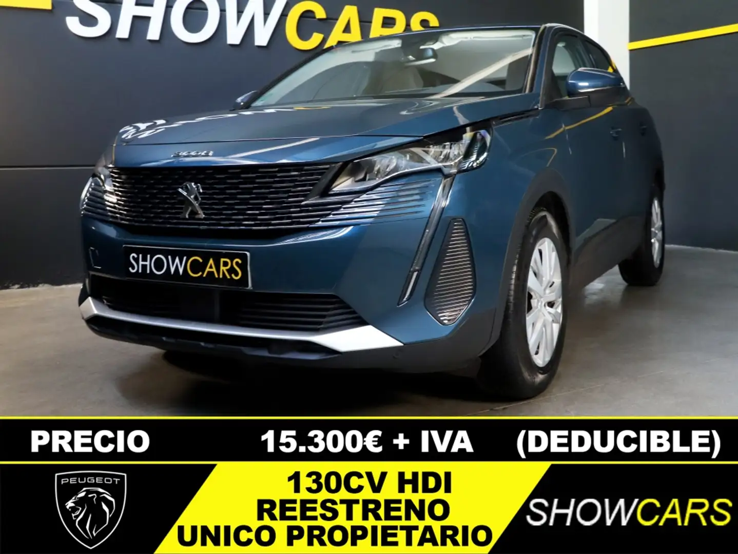 Peugeot 3008 1.5BlueHDi Active Pack S&S 130 Azul - 1