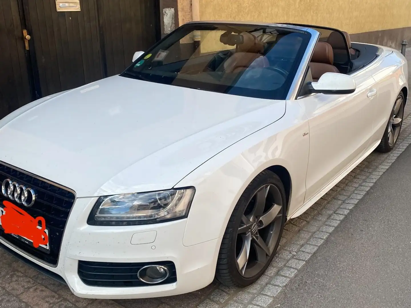 Audi A5 A5 Cabrio Diesel Cabrio 3.0 TDI DPF quattro S tron Weiß - 1