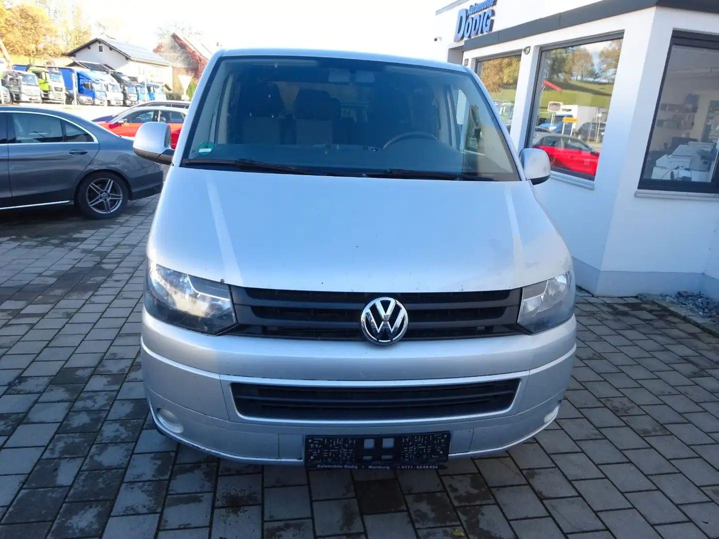 Volkswagen T5 Transporter Kasten Kombi/Euro 5 Argent - 1