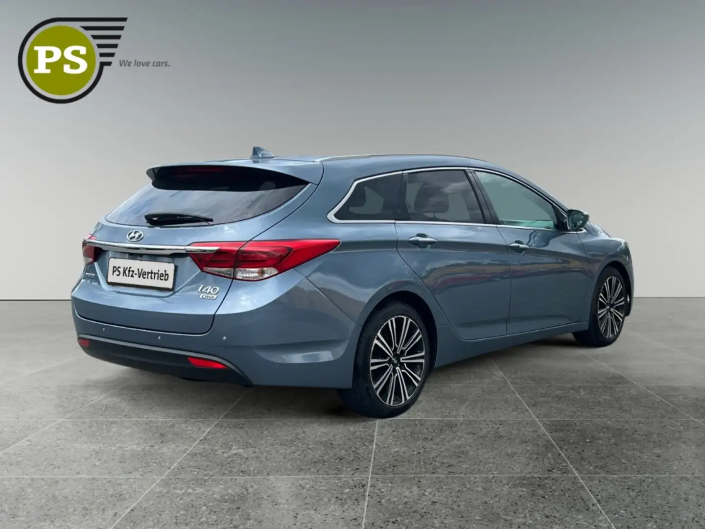 Hyundai i40 1.7 CRDi cw blue Premium El. Panodach Navi   Memor Blue - 2