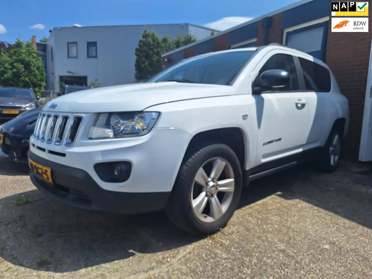 Jeep Compass 2.4 Sport 4WD (het voertuig start niet) Wit - 1