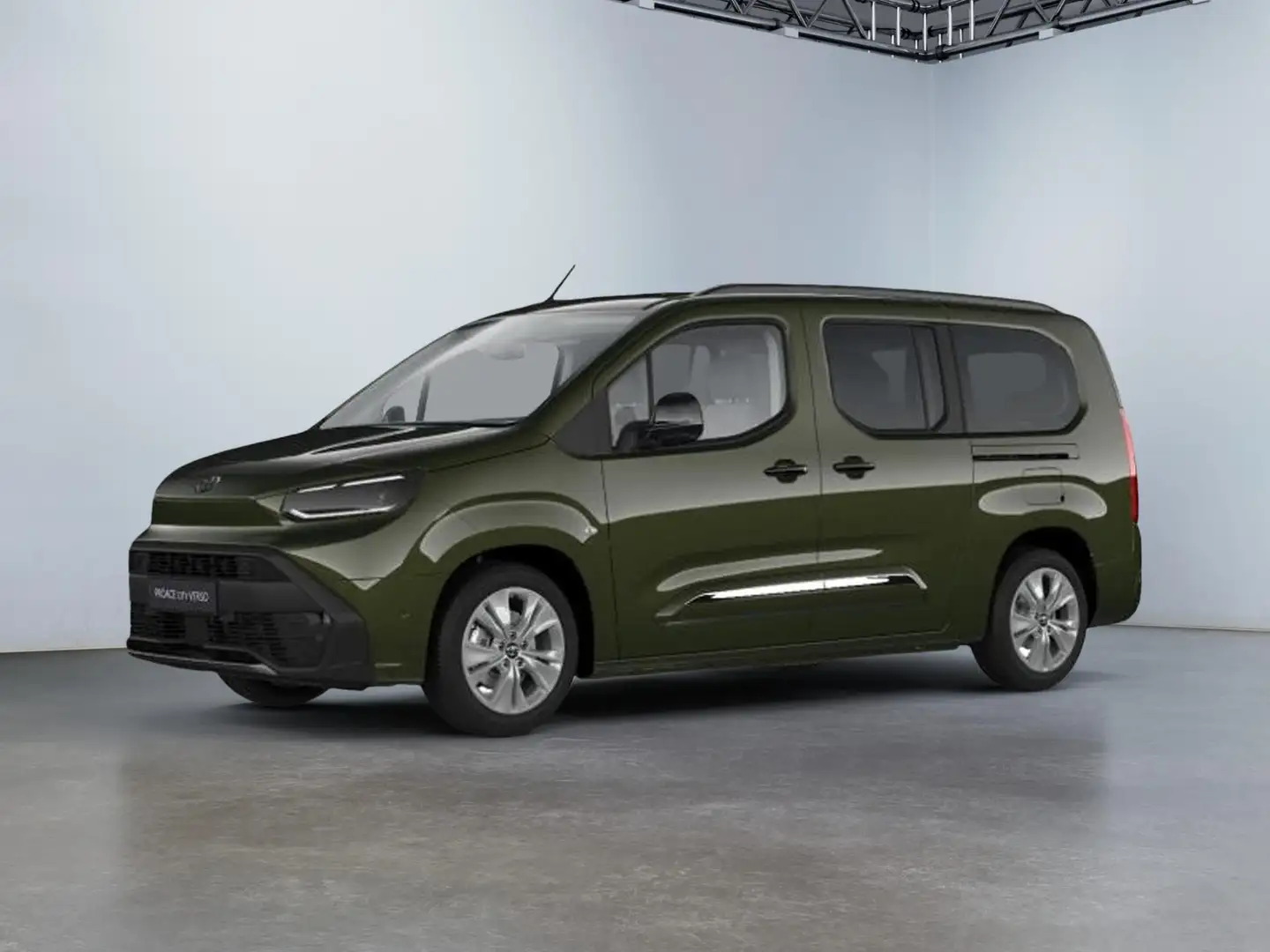 Toyota Proace City Verso 1,5 D-4D Family Automatik L2 5 Sitzer 2Zo... Grün - 2