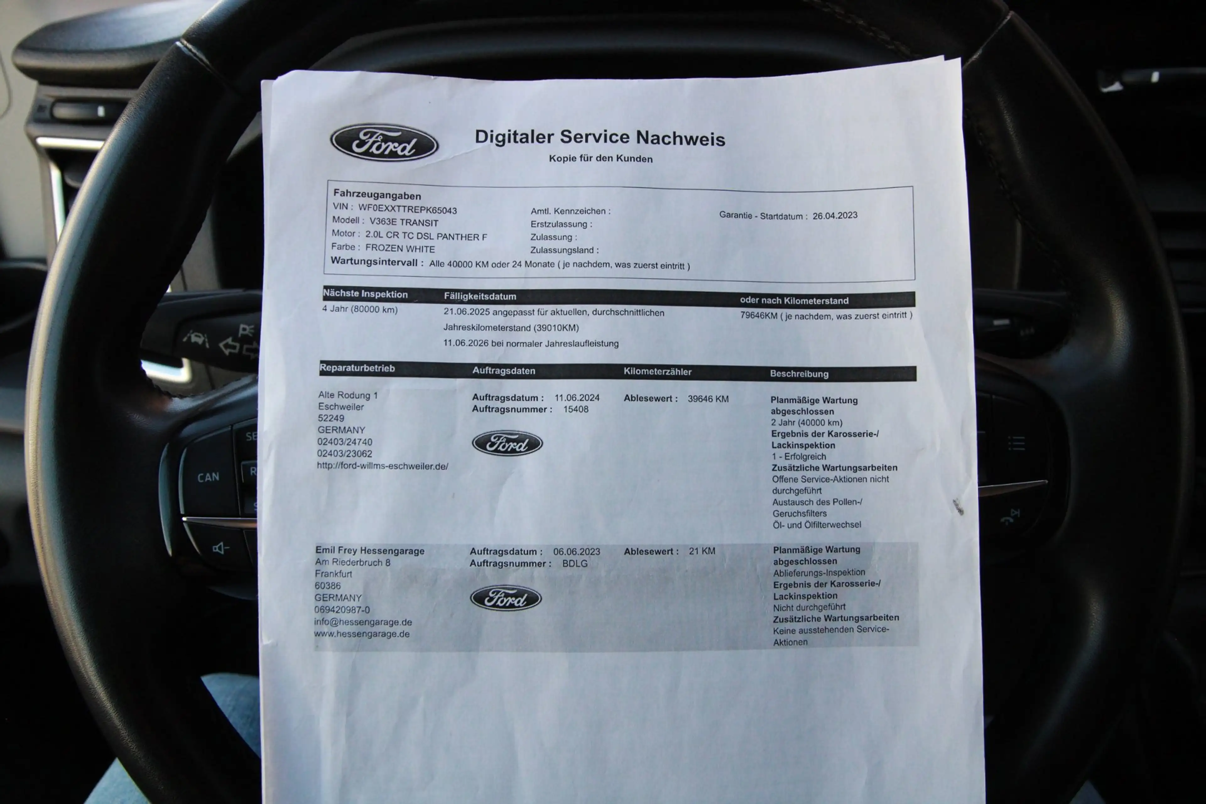 Ford Transit 350 2.0 TDCI 130PK L3H2 Trend / Camera / App conne — photo 19