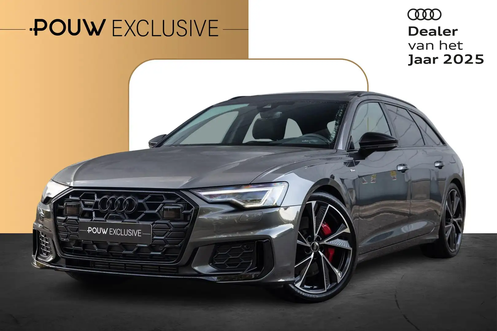 Audi A6 Avant 55 TFSIe 367pk PHEV Quattro Pro Line S Compe Gris - 1