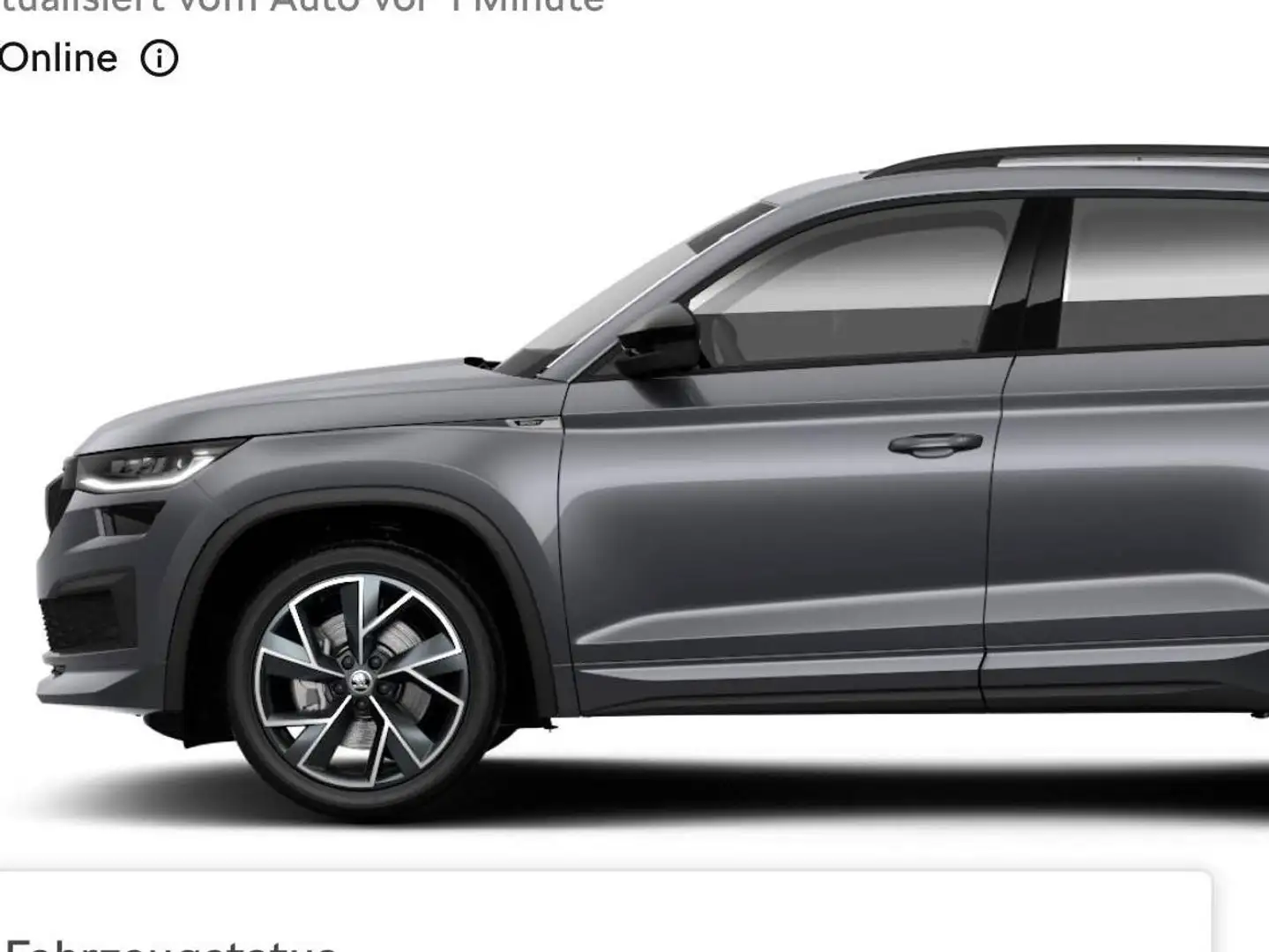 Skoda Kodiaq Kodiaq 2,0 TDI SCR 4x4 Sportline DSG Sportline Grau - 2