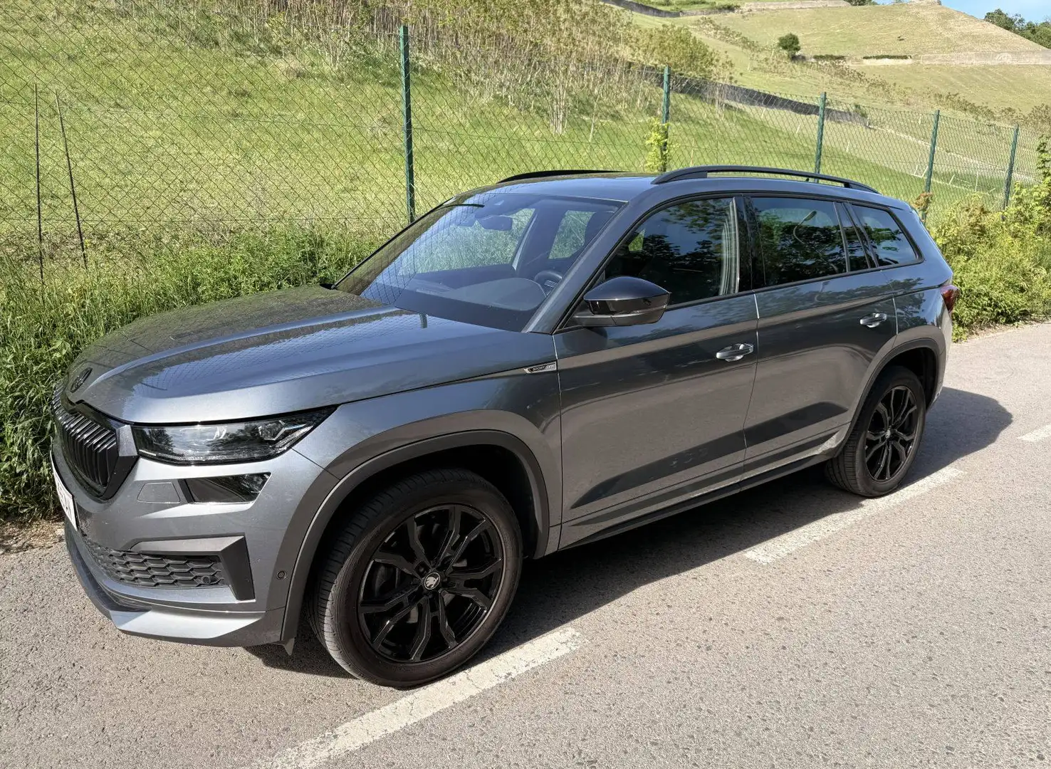 Skoda Kodiaq Kodiaq 2,0 TDI SCR 4x4 Sportline DSG Sportline Grau - 1