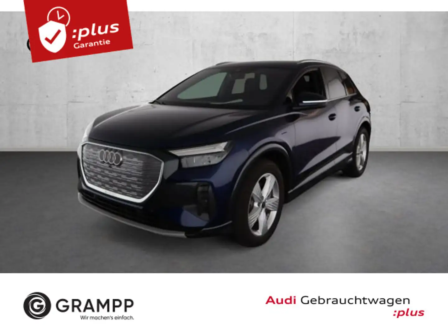 Audi Q4 e-tron 45 +LED+KAMERA+MEMORY+LED+VIRTUAL+ACC+ Blau - 1