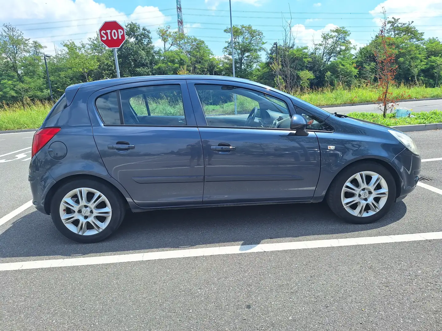 Opel Corsa Corsa IV 2006 5p 1.2 Enjoy Grigio - 2