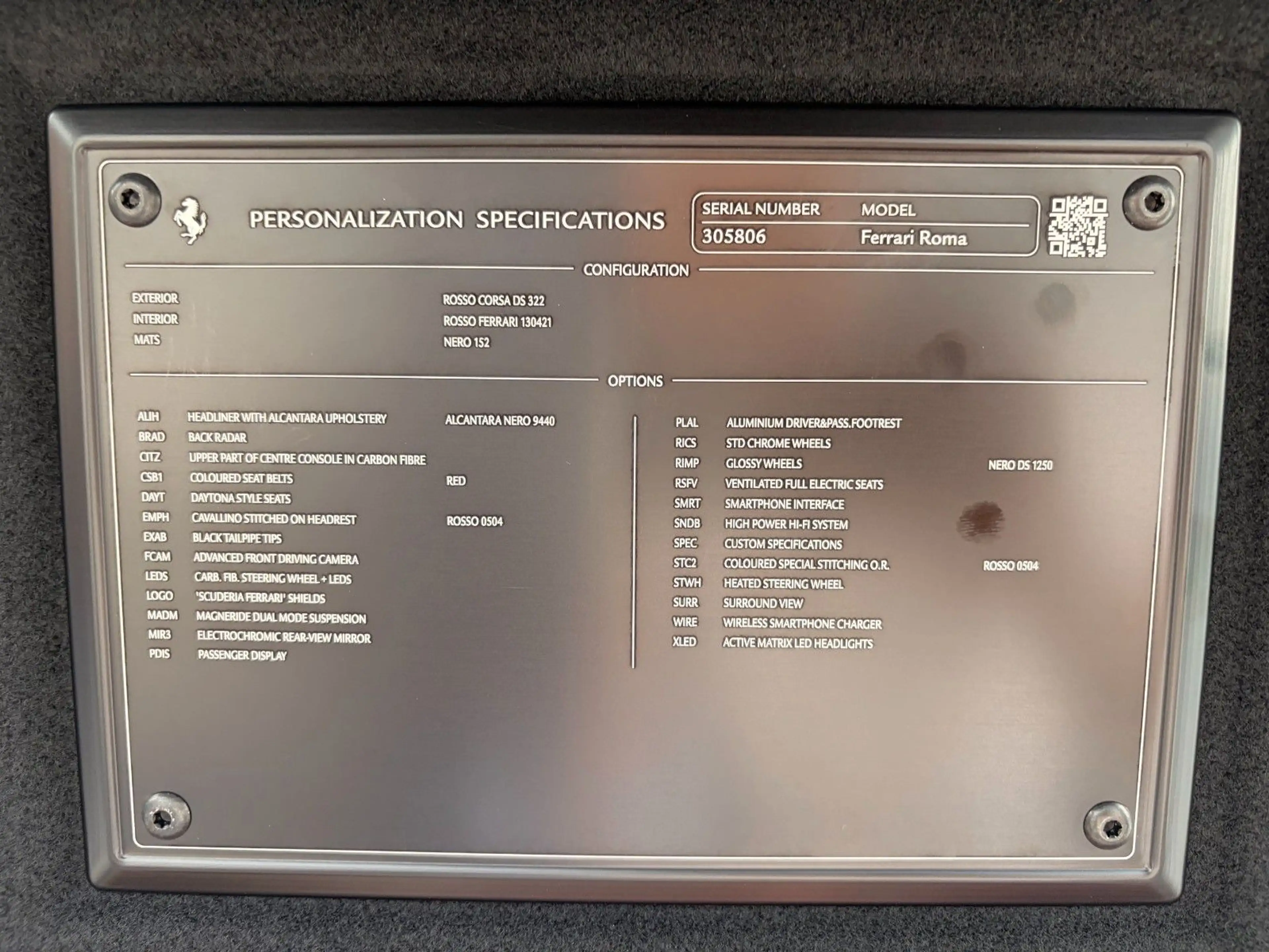 Ferrari Roma SNDB/PDIS/MADM/LEDS/EXAB/DAYT/XLED/SURR — photo 15