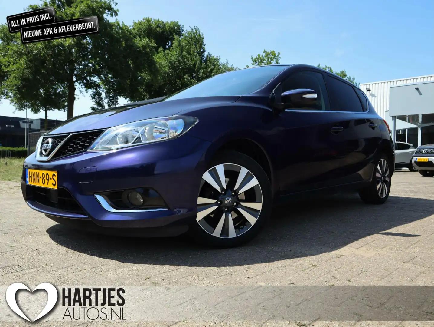 Nissan Pulsar 1.2 DIG-T Acenta (Vol-Opties!) 1e eigenaar Blauw - 1