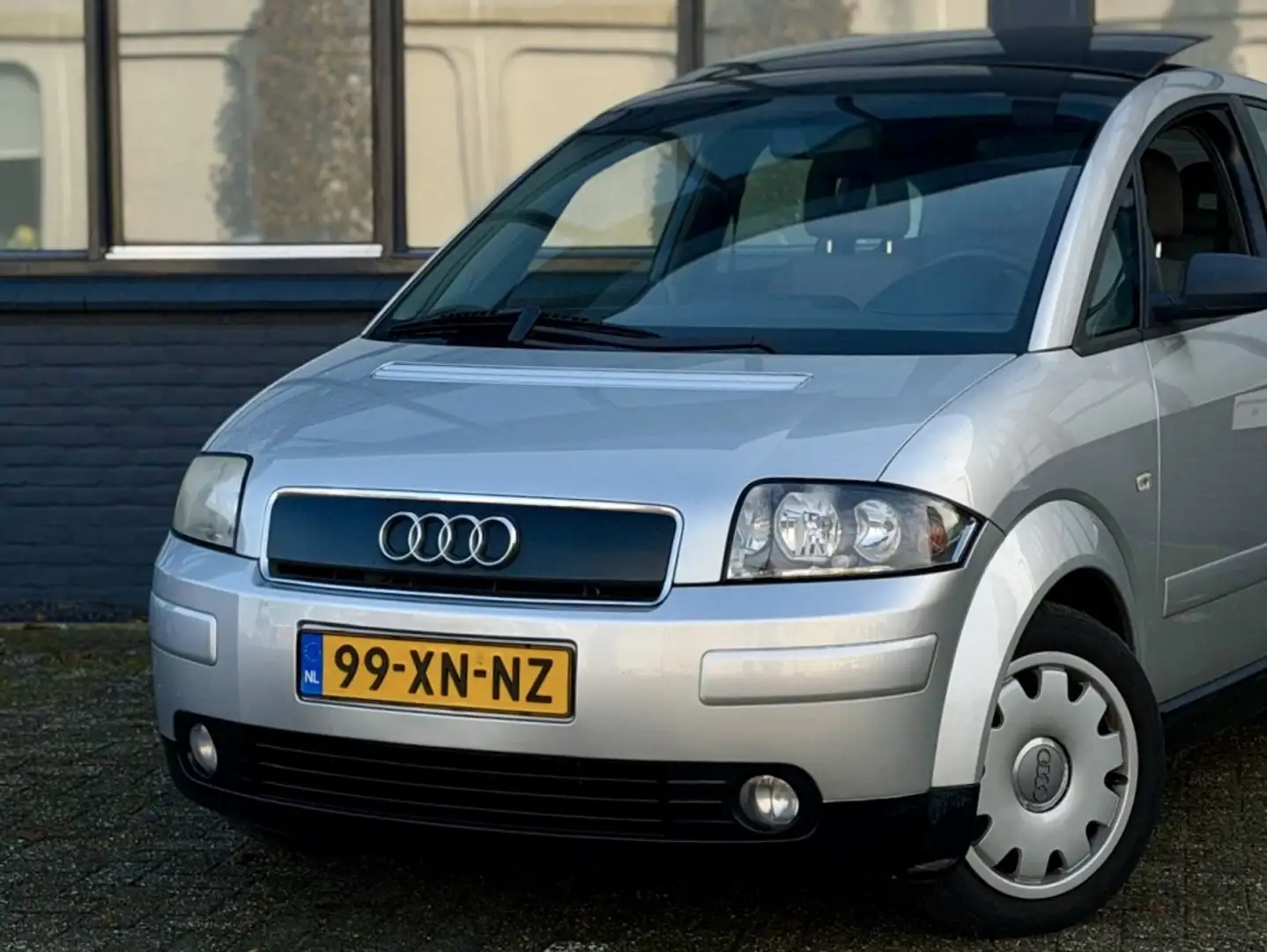 Audi A2 1.4-16V Ref |Panoramadak|Elek.ramen |Nieuwe APK |N Szary - 2
