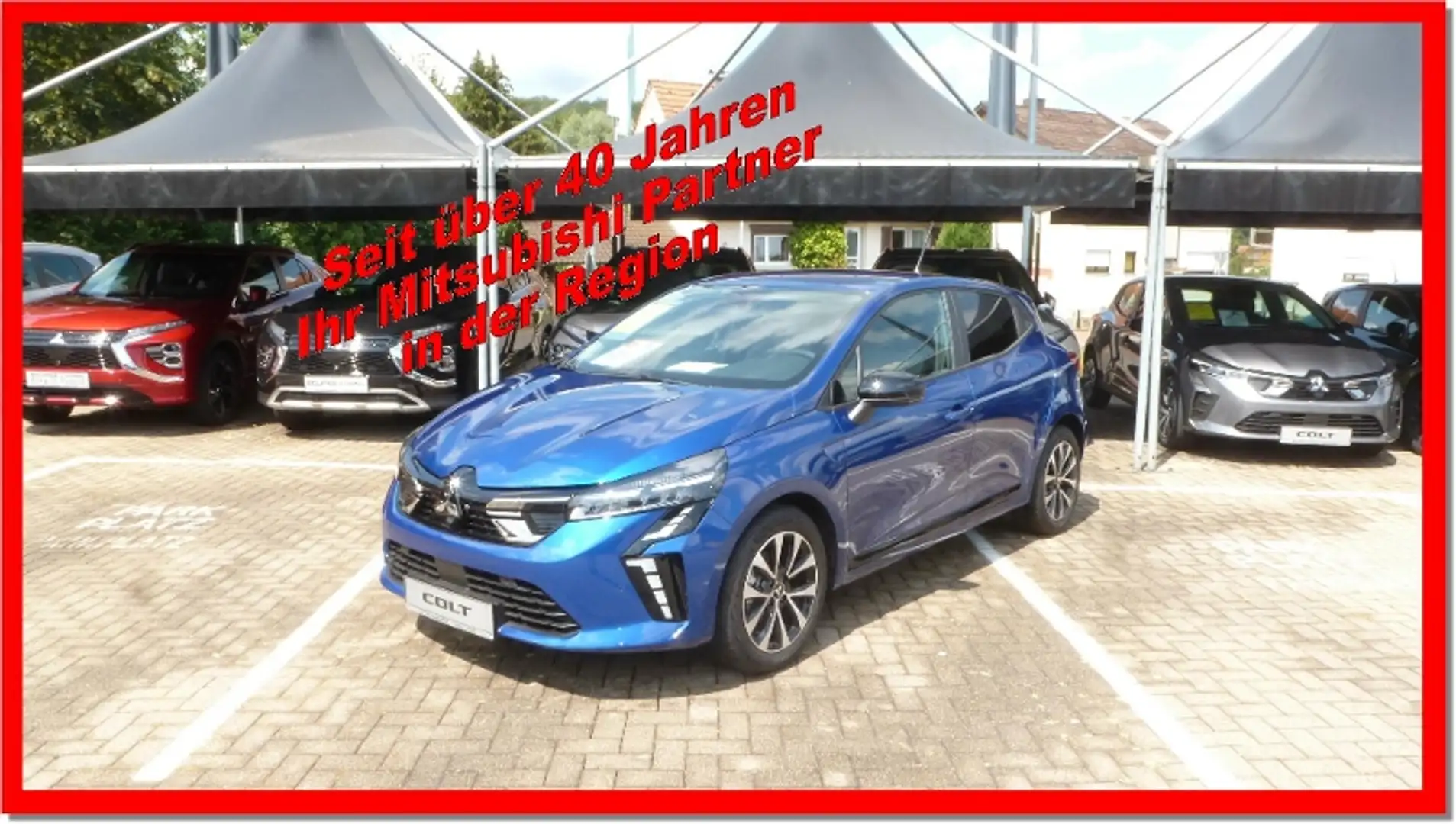 Mitsubishi Colt PLUS 1.0 T-Benziner 6-Gang Blau - 1