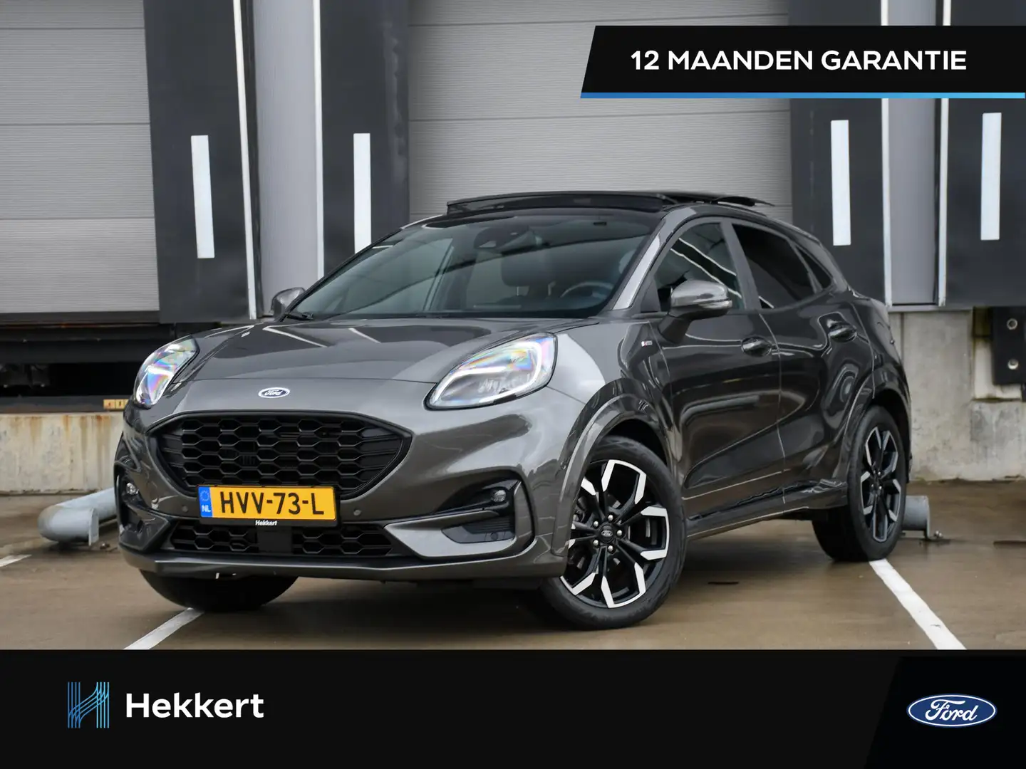 Ford Puma ST-Line X 1.0 EcoBoost Hybrid 155pk SCHUIF-DAK | B Gris - 1