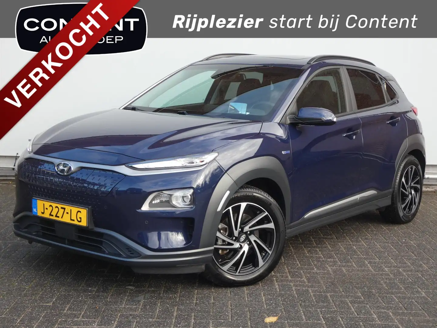 Hyundai KONA EV 204pk 2WD Aut. Premium / Trekhaak Blau - 1