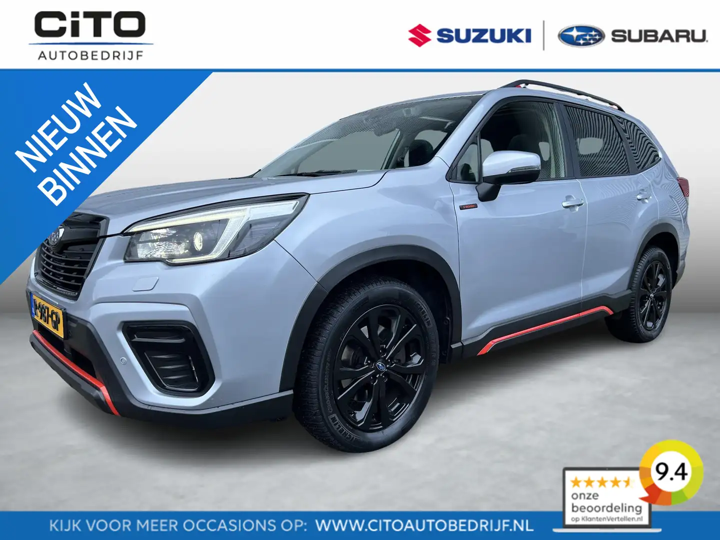 Subaru Forester 2.0i E-BOXER SPORT Automaat Apple Carplay & Androi Сірий - 1