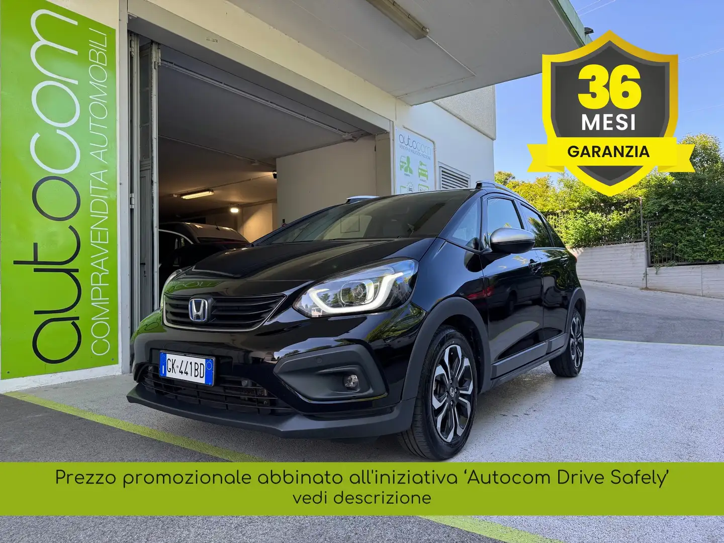 Honda Jazz Crosstar 1.5 hev Executive ecvt GARANZIA 24 MESI Schwarz - 1