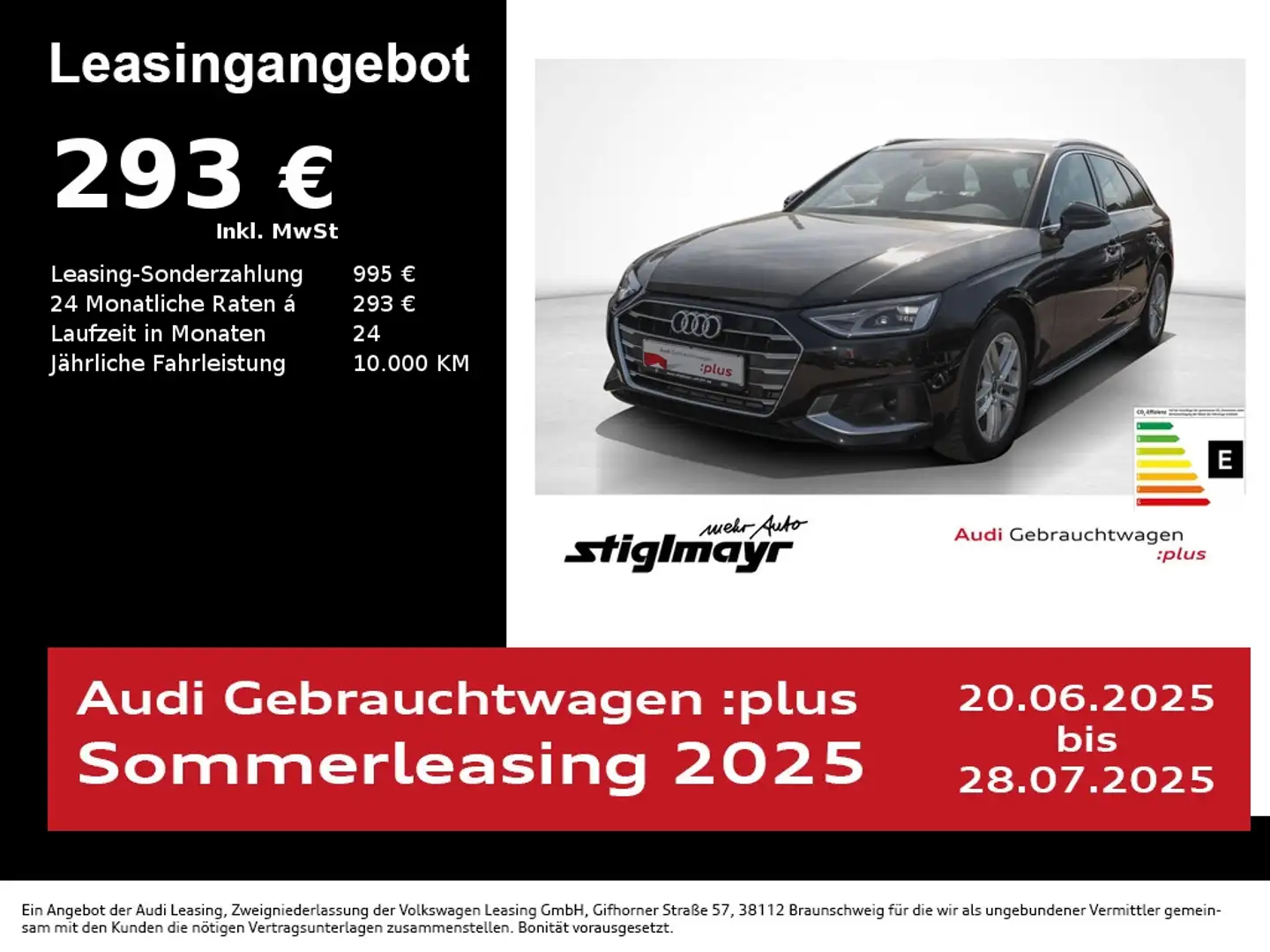 Audi A4 Advanced 35 TFSI S-tronic ACC+KAMERA+NAVI+VC Schwarz - 1
