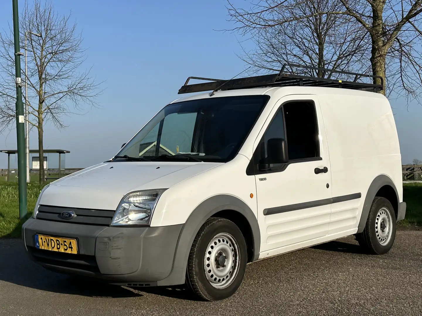 Ford Transit Connect T200S 1.8 TDCi * Airco * Imperiaal * SALE! * Bijna Beyaz - 1