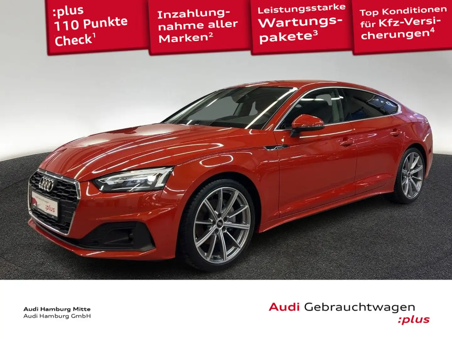 Audi A5 40 TDI S tronic Kamera Sitzhzg LED Rot - 1
