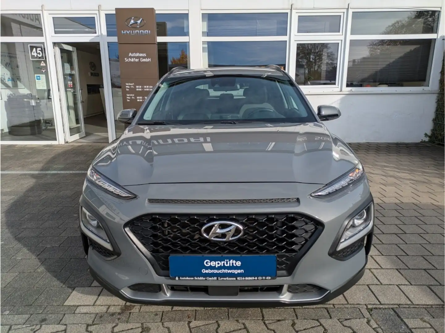 Hyundai KONA Advantage Navi DAB SHZ Temp LenkradHZG Apple CarPl Grau - 2