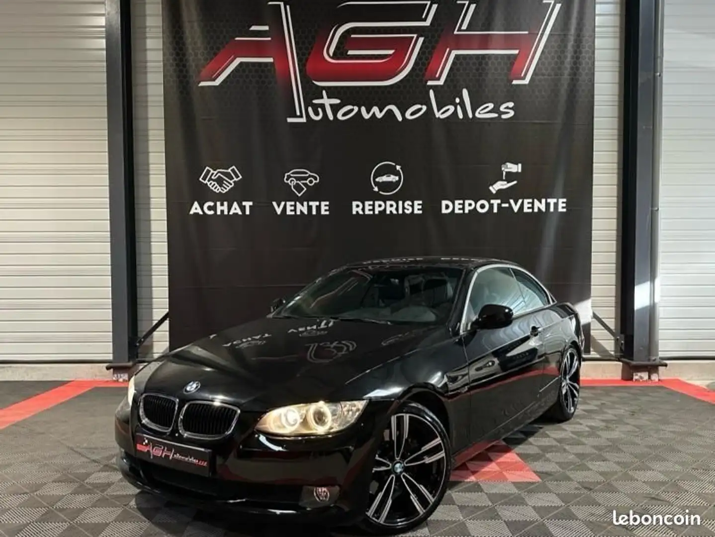 BMW 330 Cabriolet 330d 245ch Luxe Noir - 2