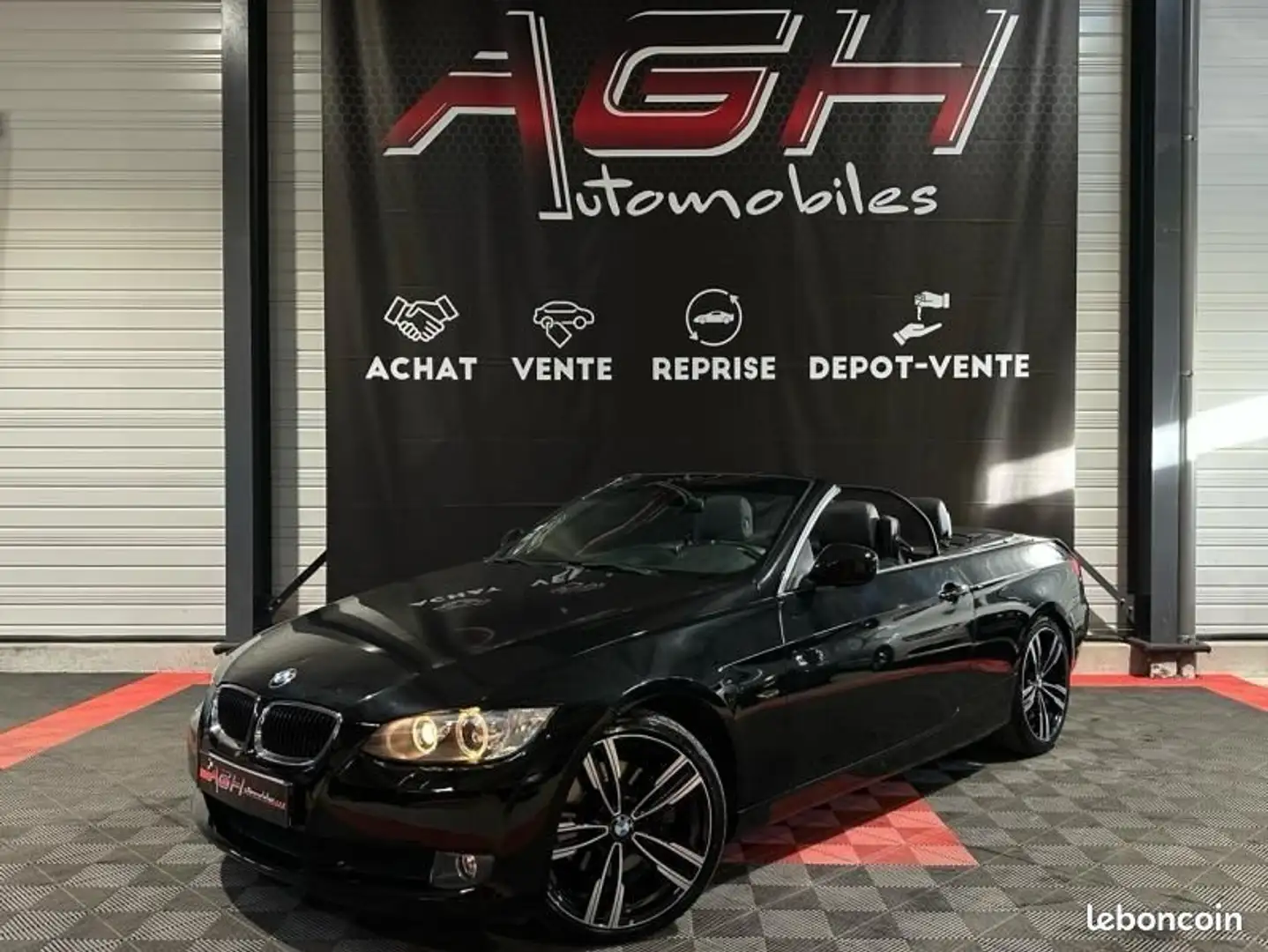 BMW 330 Cabriolet 330d 245ch Luxe Noir - 1