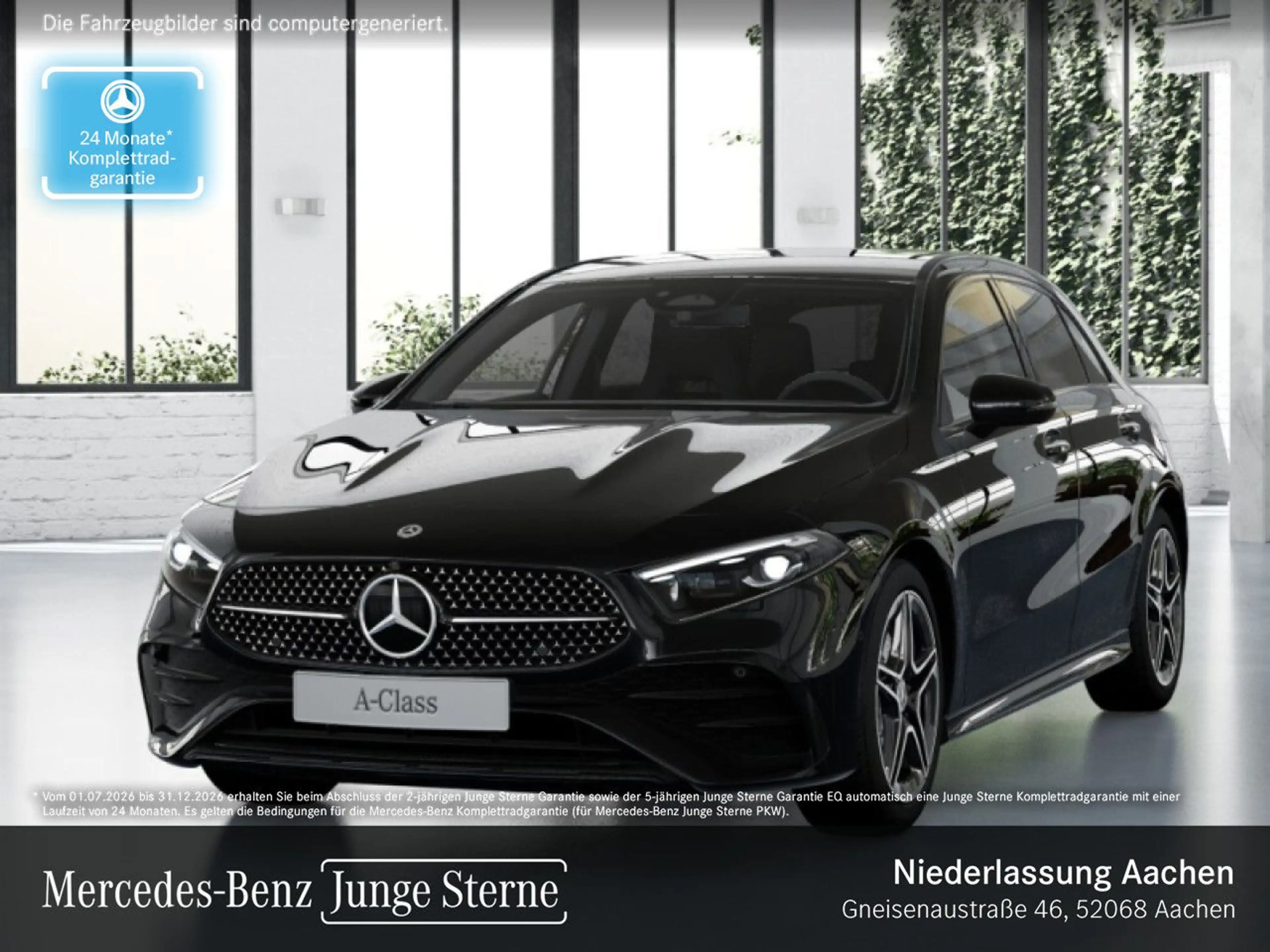Mercedes-Benz A 220 d AMG+NIGHT+360°+AHK+MULTIBEAM+TOTW+KEYLESS