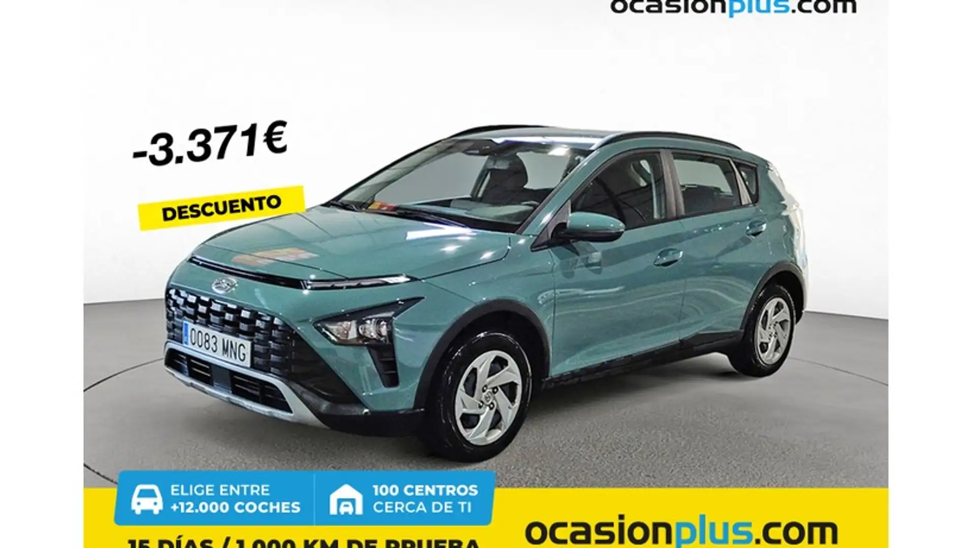 Hyundai BAYON 1.2 MPI Essence Zelená - 1