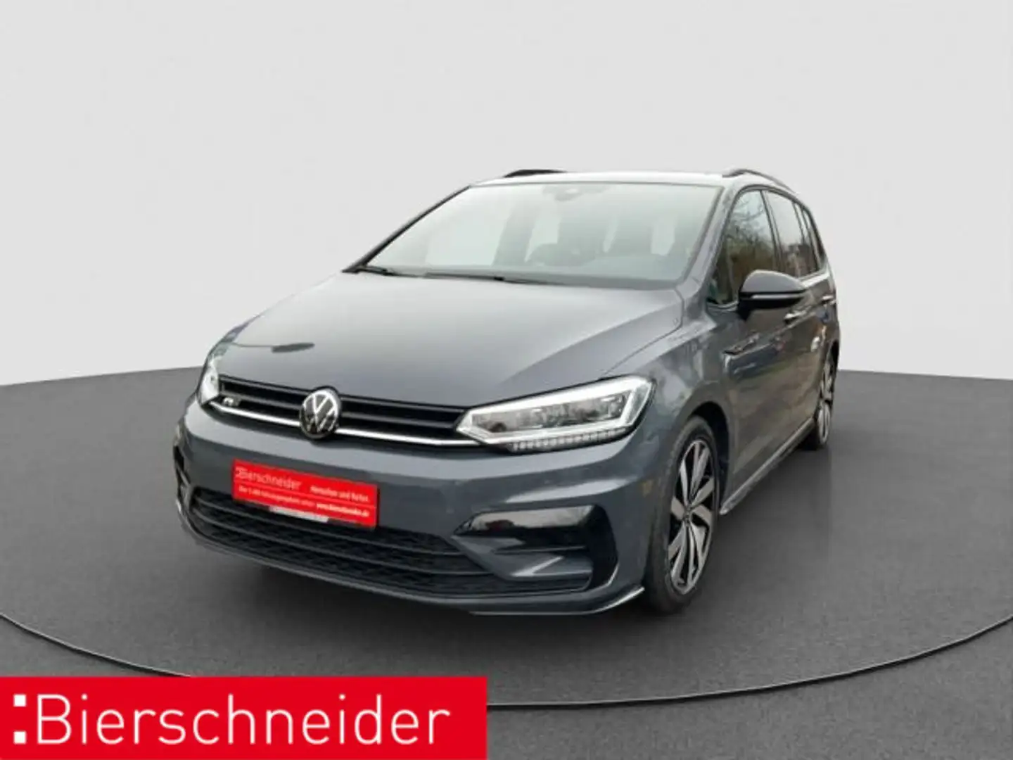 Volkswagen Touran 1.5 TSI DSG R-Line Black 7SITZE AHK PANO Grau - 1