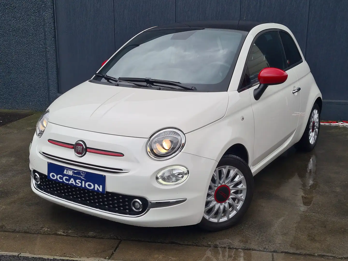 Fiat 500 1.0i MHEV Red ! 1ère Main ! 24.000 kms ! Bianco - 1
