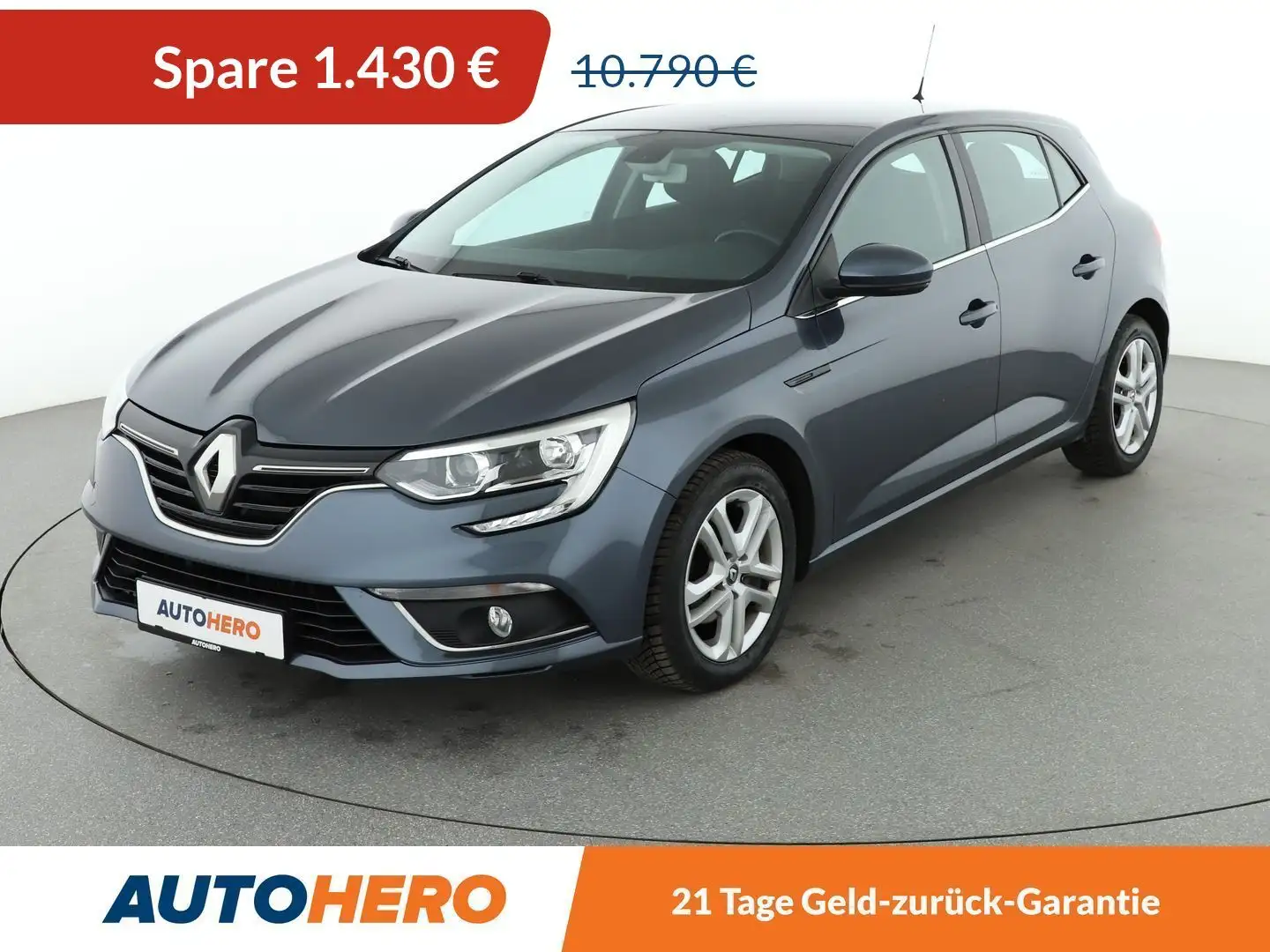 Renault Megane 1.2 TCe Energy Experience*NAVI*TEMPO*PDC* Gris - 1