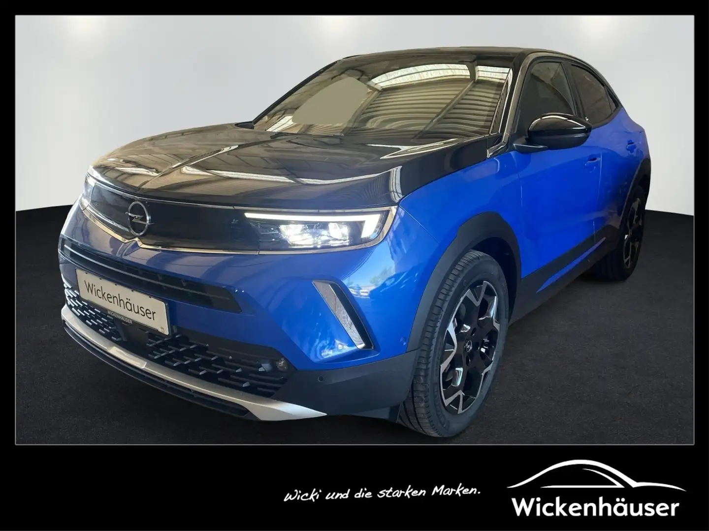 Opel Mokka-E Ultimate NAV, LM, KLIMA, PDC, TEMP, Autom Blau - 1