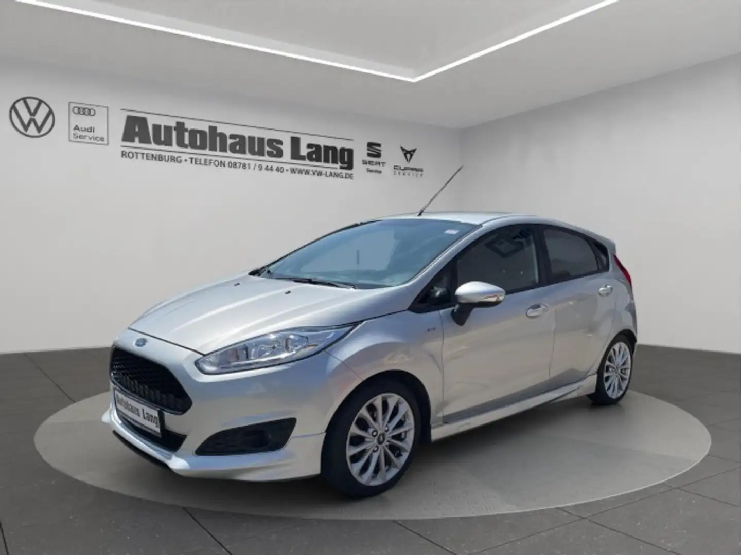 Ford Fiesta 1.0 EcoBoost ST-Line Navi KeyFree 8-fach bereift Silber - 2