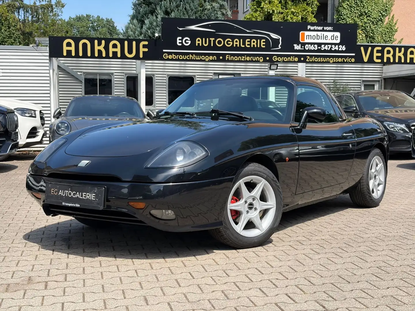 Fiat Barchetta 1.8 16V H-Zul. Zahnrimen NEU TÜV NEU Schwarz - 1