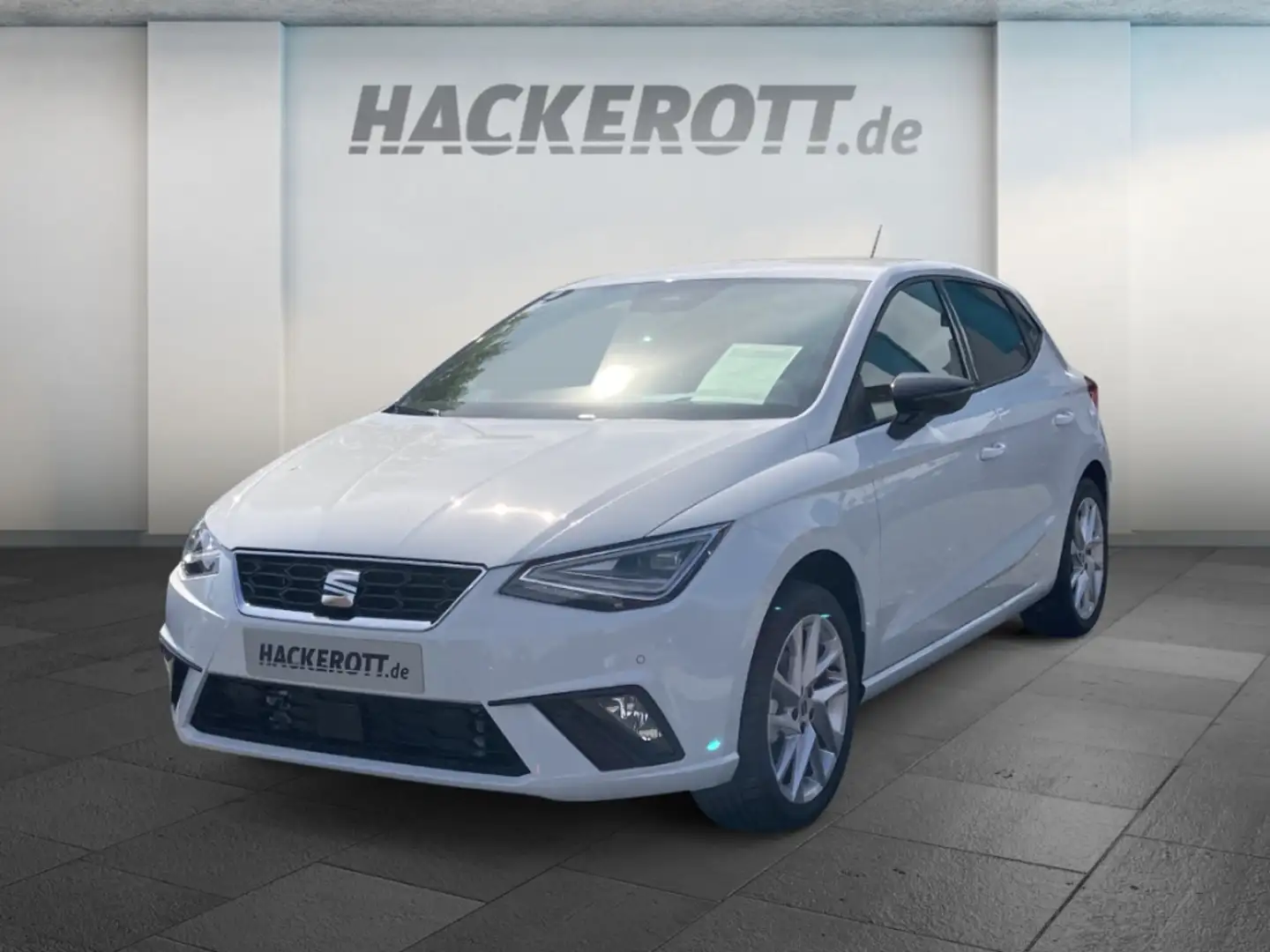 SEAT Ibiza FR 1.0 TSI 116 PS 7-GANG-DSG Voll-LED,Navi,PDC v.+ Weiß - 2