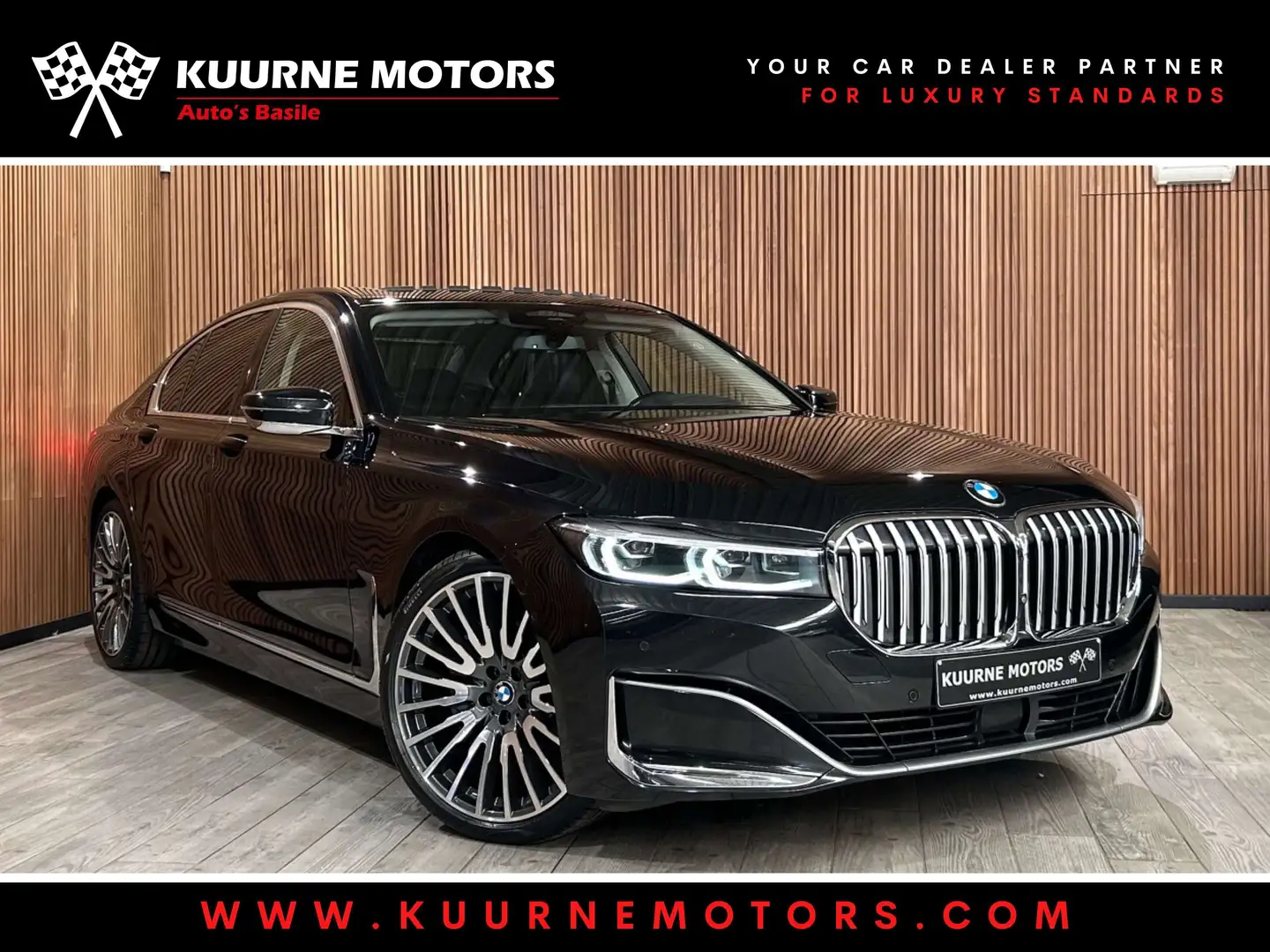 BMW 730 d Alu21\/OpenDak/ComfZet/Cam360/Acc *1j garantie* Noir - 1