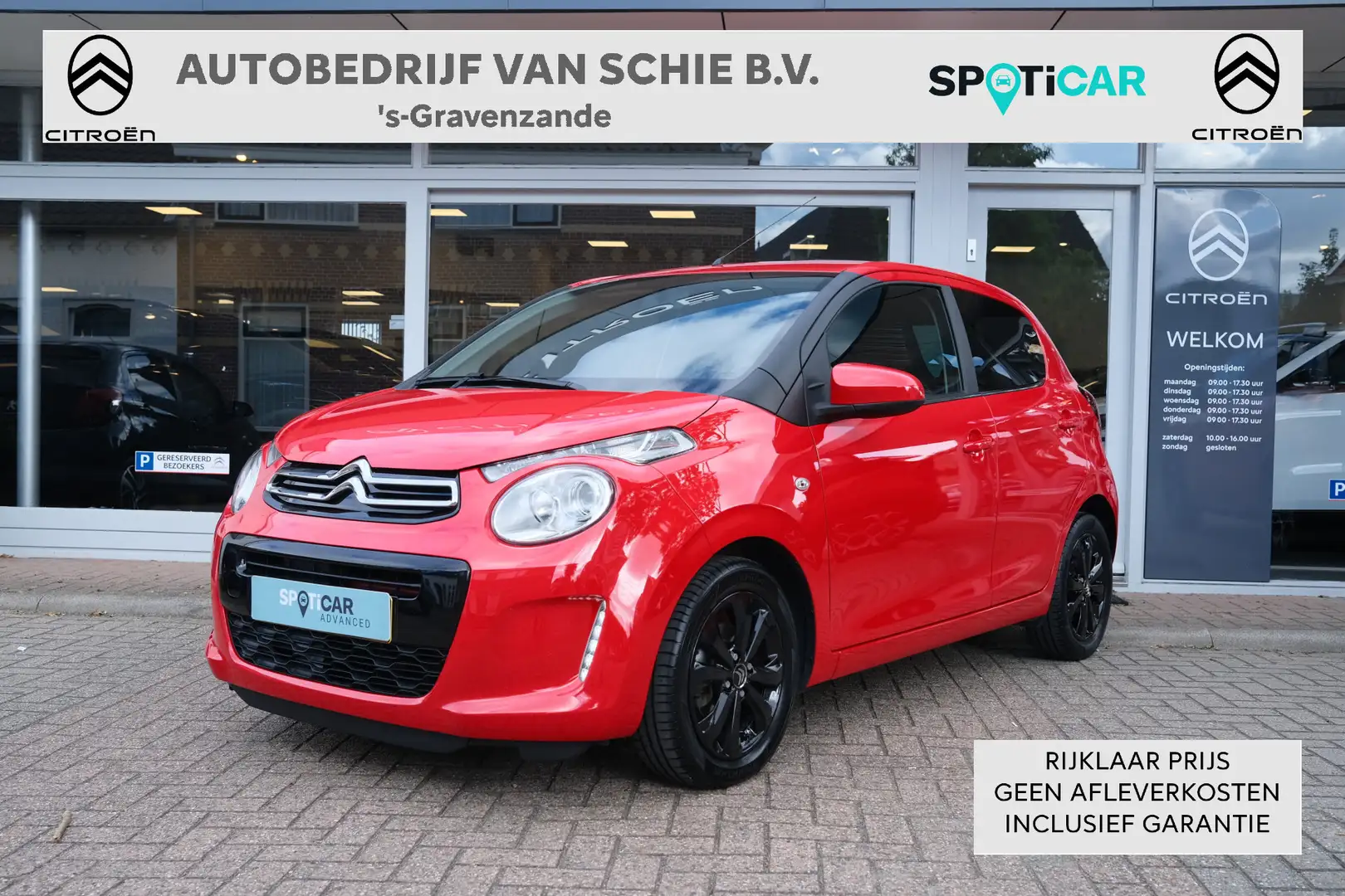 Citroen C1 VTi 72 Shine Touchscreen | Carplay/AndoidAuto | Ca Rouge - 1
