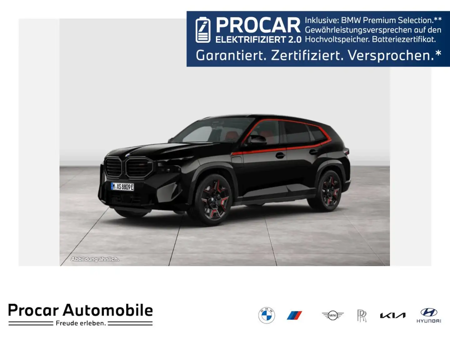 BMW XM Red Label DA Prof PA+ B/W Massage HuD 22" LMR Schwarz - 1