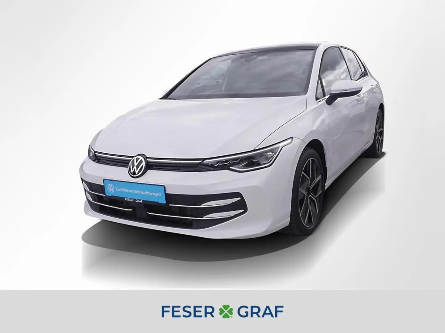 Volkswagen Golf 8 1.5 eTSI Edition 50 DSG Matrix Navi Pano Blanc - 1