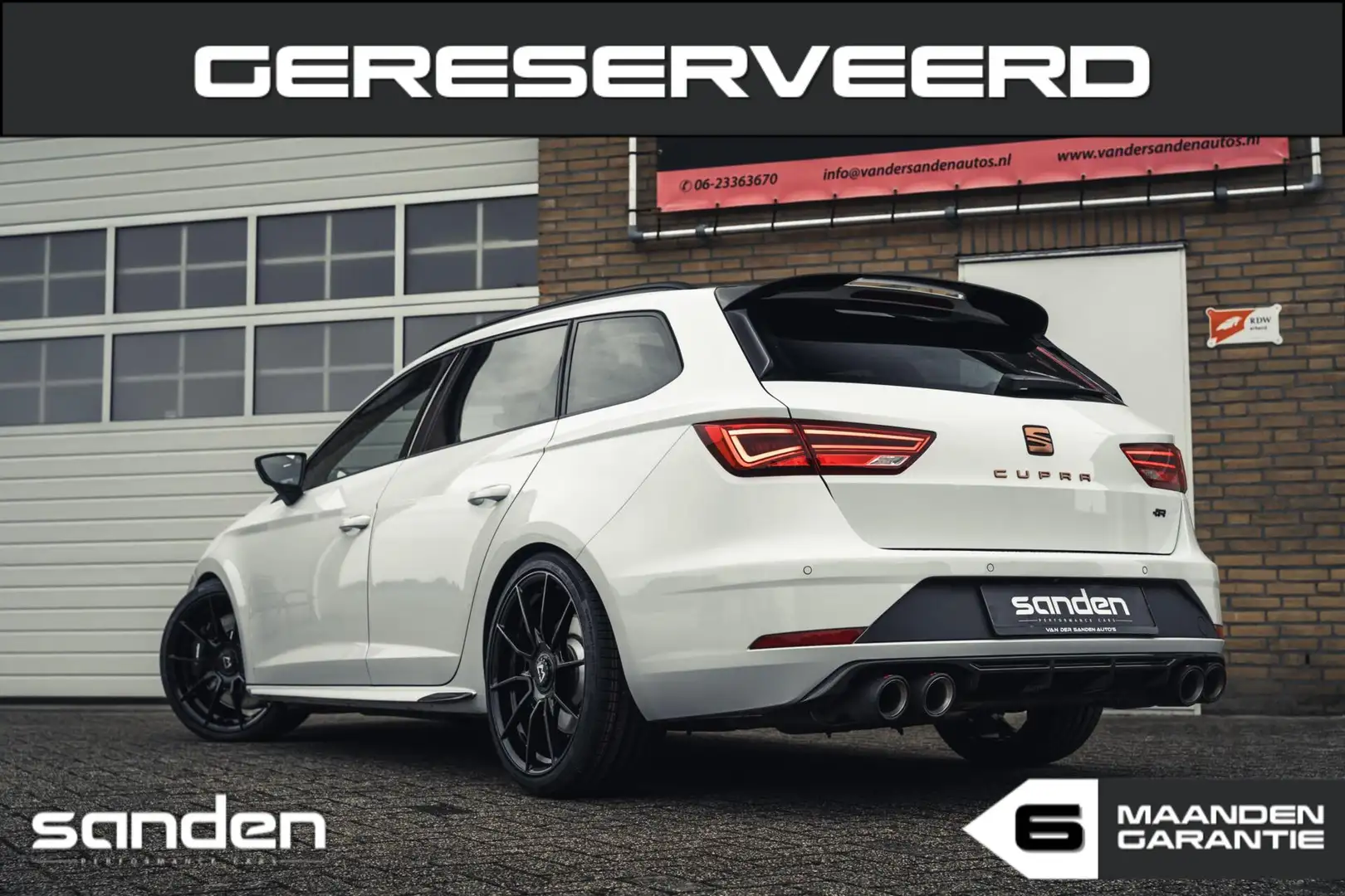 SEAT Leon ST 2.0 CUPRA R 4DRIVE CARBON|PANO|downpipe|Motec Blanc - 2