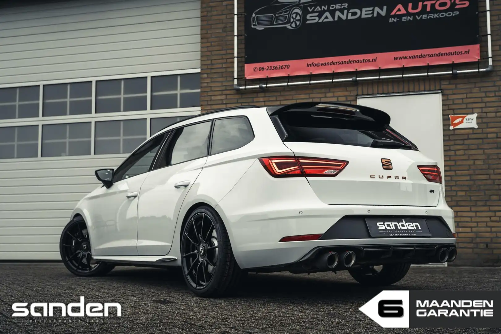SEAT Leon ST 2.0 CUPRA R 4DRIVE CARBON|PANO|downpipe|Motec Weiß - 2